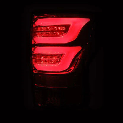 AlphaRex 07-13 Toyota Tundra PRO-Series LED Tail Lights Jet Black - eliteracefab.com