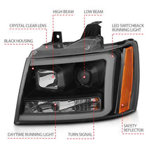 Load image into Gallery viewer, ANZO 2009-2020 Dodge Ram 1500 Full LED Square Projector Headlights w/ Chrome Housing Chrome Amber - eliteracefab.com