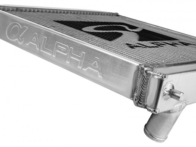 Skunk2 Alpha Series 92-00 Honda Civic Radiator (Half Size) (Dual Core) (Manual Trans.) - eliteracefab.com