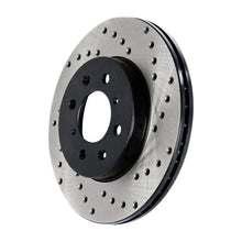 Load image into Gallery viewer, STOPTECH 90-96 ACURA INTEGRA / 97-01 INTEGRA (EXC. TYPE R) SLOTTED &amp; DRILLED RIGHT REAR ROTOR, 127.40017R - eliteracefab.com