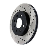 STOPTECH 90-96 ACURA INTEGRA / 97-01 INTEGRA (EXC. TYPE R) SLOTTED & DRILLED RIGHT REAR ROTOR, 127.40017R