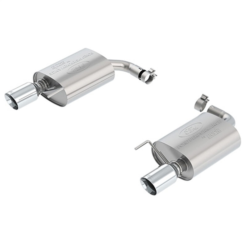 Ford Racing 2018 Mustang 2.3L Ecoboost Sport Muffler Kit - Chrome Tips Ford Racing
