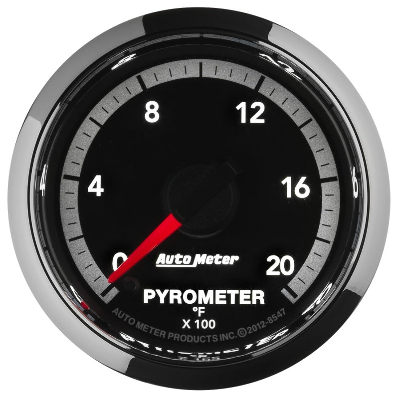 Autometer Gen4 Dodge Factory Match 52.4mm Full Sweep Electronic 0-2000 Deg F EGT/Pyrometer Gauge 8547