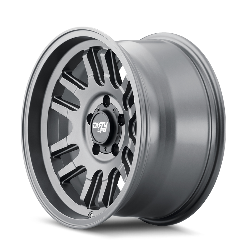 Dirty Life 9310 Canyon 17x9 / 5x127 BP / -12mm Offset / 71.5mm Hub Satin Graphite Wheel Dirty Life