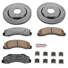 Power Stop 10-18 Ford Expedition Front Z36 Truck & Tow Brake Kit - eliteracefab.com