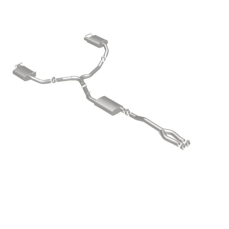 MagnaFlow Cat-Back SS Dual Split Rear Exit 2015 Dodge Charger/Chrysler 300C 3.6L V6 (Uses OEM Tips) Magnaflow