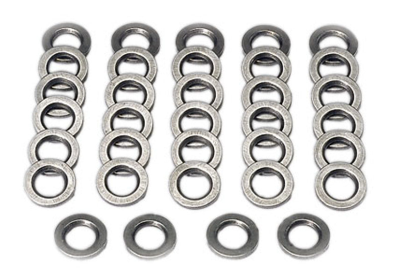 Moroso Head Bolt Washers - 7/16in - 4130 Chome Moly - 34 Pack