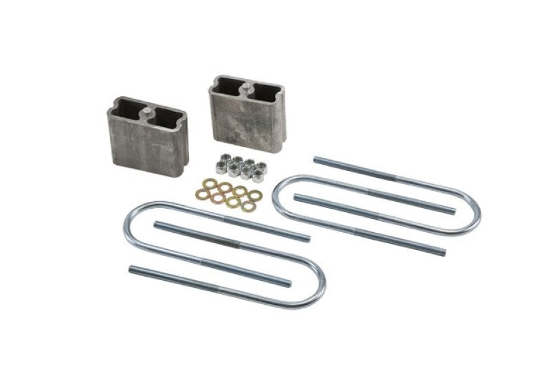 Belltech LOWERING BLOCK KIT 4inch EXTRUDED BLOCKS - eliteracefab.com