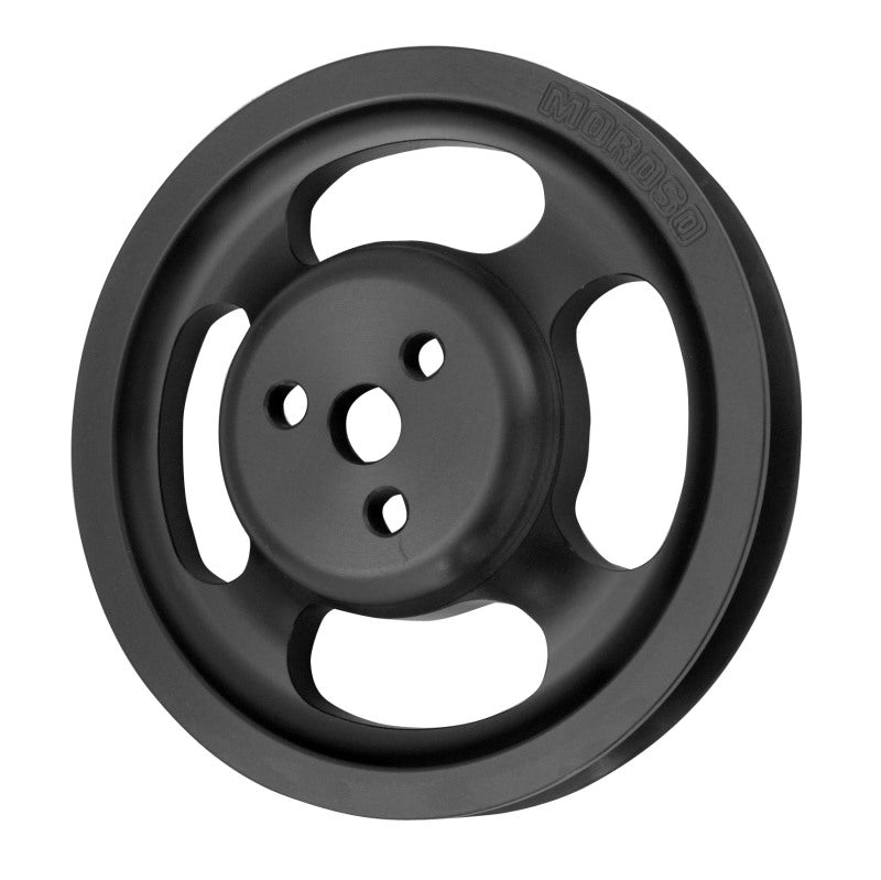 Moroso Vacuum Pump Pulley - Offset Style - 3 Bolt Moroso