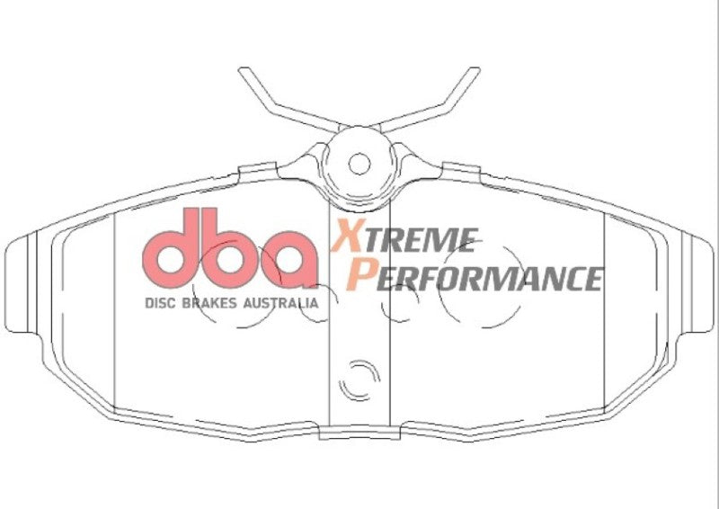 DBA Extreme Performance Rear Brake Pads - DB7987XP DBA