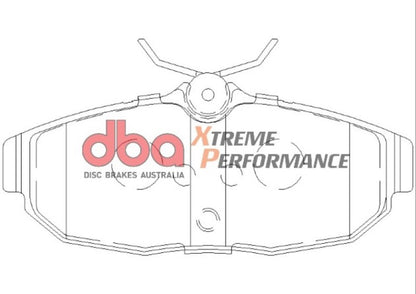 DBA Extreme Performance Rear Brake Pads - DB7987XP DBA