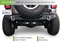 Load image into Gallery viewer, DV8 Offroad 07-21 Jeep Wrangler (JK/JL) Bolt-On Hitch w/ Lights