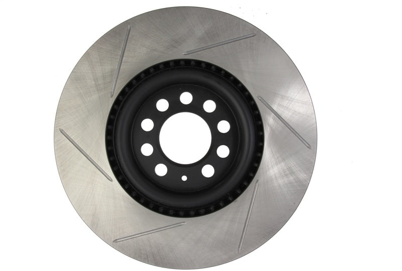 StopTech Power Slot 3/99-06 Audi TT/00-06 TT Quattro / 03-05 VW Golf GTi Left Front Slotted Rotor - eliteracefab.com