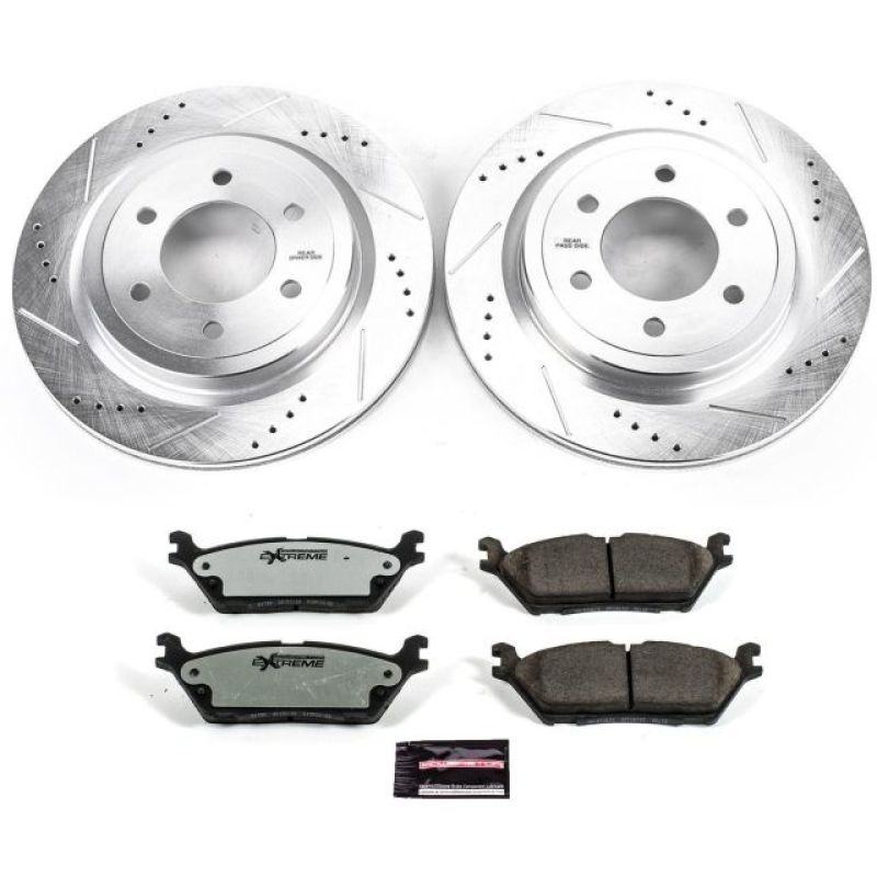 Power Stop 2018 Ford Expedition Rear Z36 Truck & Tow Brake Kit - eliteracefab.com