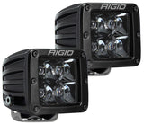 Rigid Industries Spot Surface Mount Midnight Pair D-Series Pro - 202213BLK