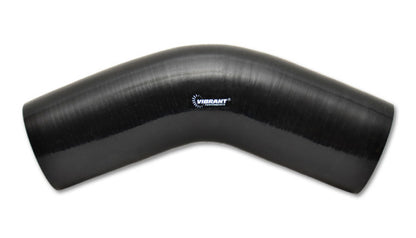 Vibrant Performance 45 Degree Elbow, 2.375in ID x 5.00in Leg Length - Black, Custom Automotive Fabrication, for Custom Builds - Part 27909