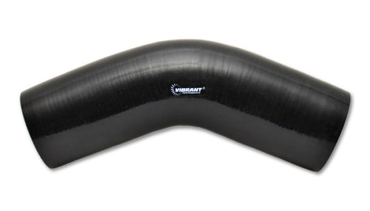Vibrant Performance 45 Degree Elbow, 2.375in ID x 5.00in Leg Length - Black, Custom Automotive Fabrication, for Custom Builds - Part 27909