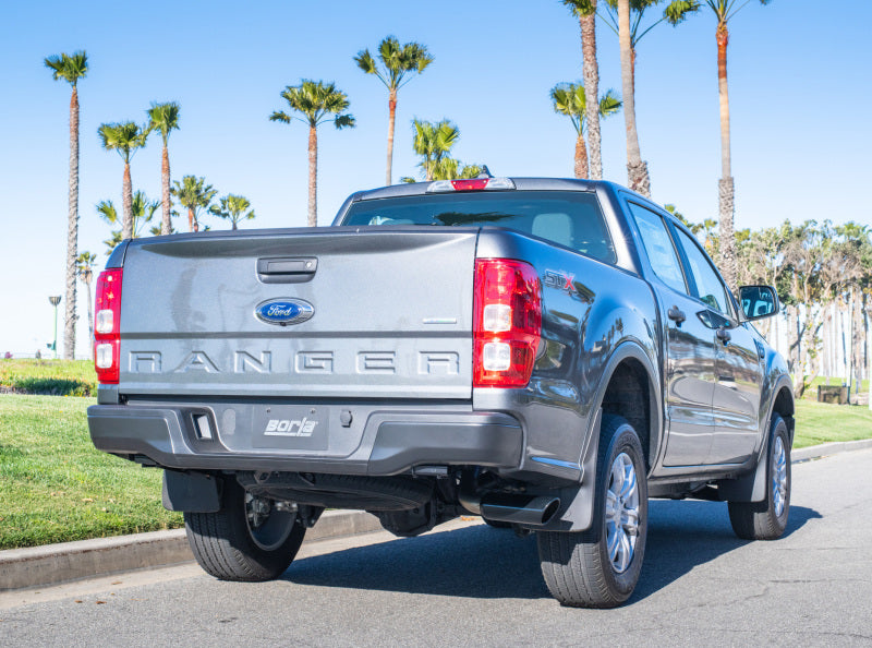 Borla 2019 Ford Ranger XL/XLT/Lariat 2.3L 2/4WD WB S-Type Catback Exhaust w/ Blk Chrome Tip - eliteracefab.com