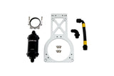 Fuelab Fuel Surge Upgrade Filter Kit (Bracket/Hardware/Hose Assembly/90 Degree Fitting) - 235mm