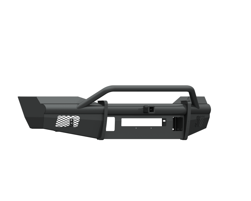 Road Armor 06-09 Dodge 2500 Vaquero Front Bumper w/Pre-Runner Guard 2in Receiver - Tex Blk Road Armor