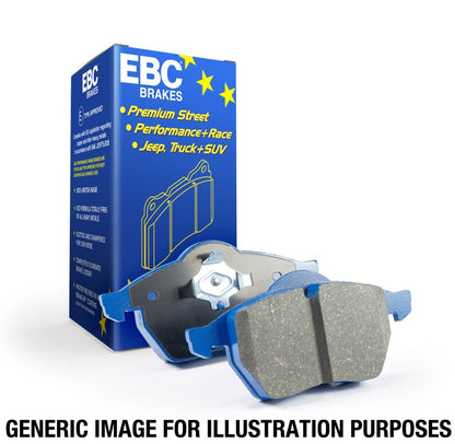 EBC 03-04 Infiniti G35 3.5 (Manual) (Brembo) Bluestuff Rear Brake Pads - eliteracefab.com