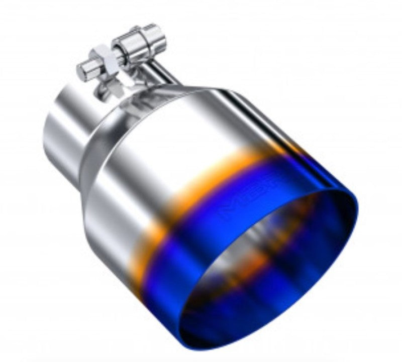 MBRP Universal Stainless Steel Dual Wall Tip 4.5in OD/3in Inlet/6.13in L - eliteracefab.com