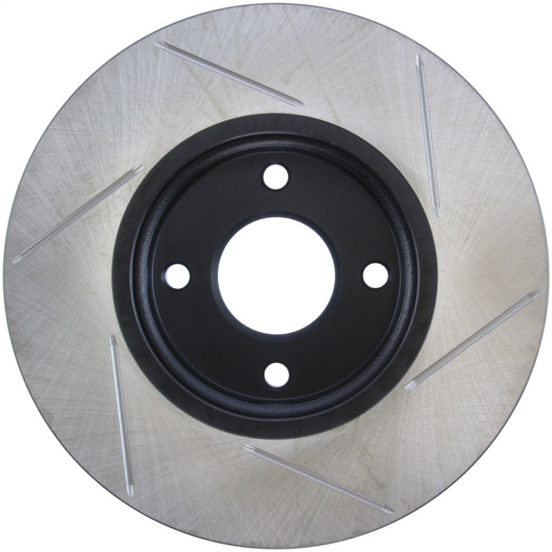 StopTech 2014 Ford Fiesta Right Front Disc Slotted Brake Rotor - eliteracefab.com