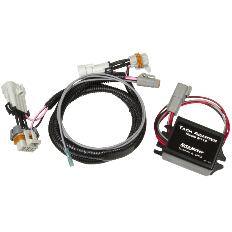 AutoMeter RPM SIGNAL ADAPTER FOR LS ENGINES; INCL. PLUG/PLAY HARNESS - eliteracefab.com