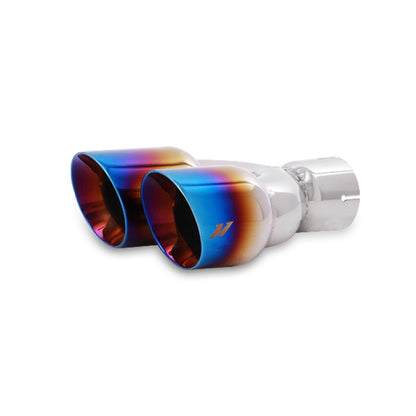 Mishimoto 14-16 Ford Fiesta ST 1.6L 2.5in Stainless Steel Resonated Cat-Back Exhaust w/ Burnt Ti - eliteracefab.com
