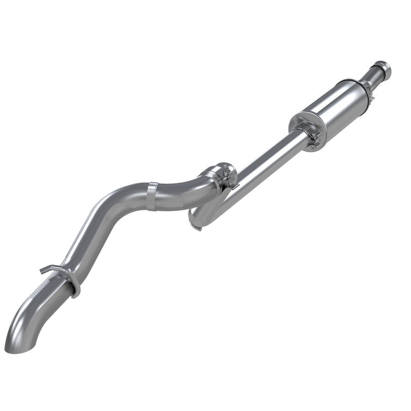 MBRP 18-20 Jeep Wrangler JL 2.5in Single Rear Exit Cat Back Exhaust - T304 - eliteracefab.com