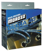 Load image into Gallery viewer, Moroso Chevrolet Big Block Ignition Wire Set - Ultra 40 - Unsleeved - Non-HEI - Crab Cap - Red