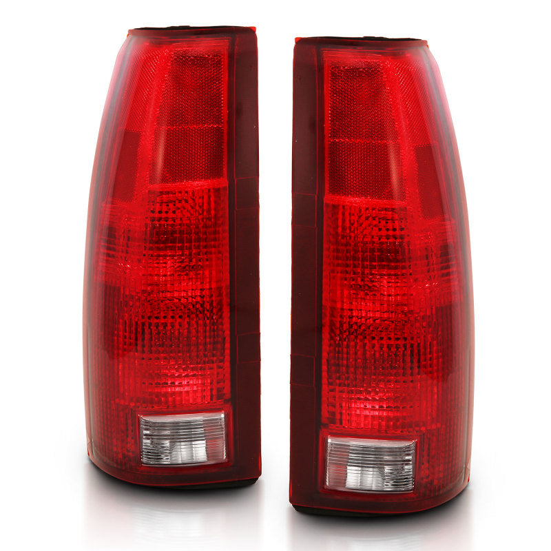 ANZO 1988-1999 Chevy C1500 Taillight Red/Clear Lens w/ Circuit Board(OE Replacement) - eliteracefab.com