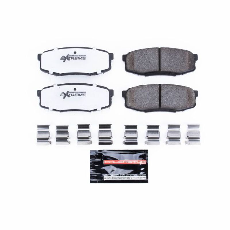 Power Stop 08-11 Lexus LX570 Rear Z36 Truck & Tow Brake Pads w/Hardware - eliteracefab.com