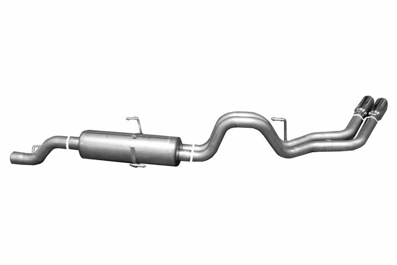 Gibson 03-04 Dodge Ram 2500 SLT 5.7L 2.5in Cat-Back Dual Sport Exhaust - Aluminized Gibson