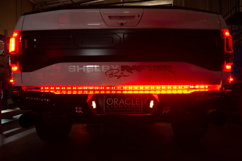 Oracle 60in Double Row LED Truck Tailgate Light Bar - eliteracefab.com