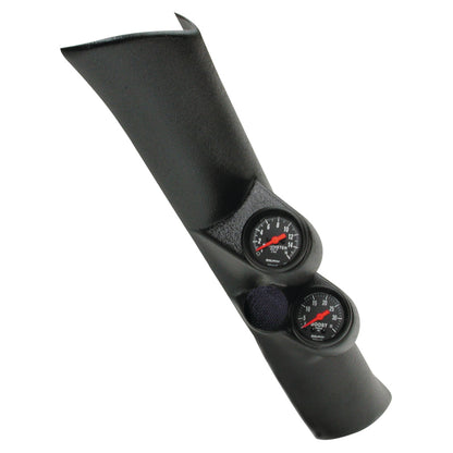 AutoMeter Diesel Gauge Kit A-Pillar W/Spkr Ram 98-02 Boost/Egt 35PSI/1600 Deg. F Z Series 7091
