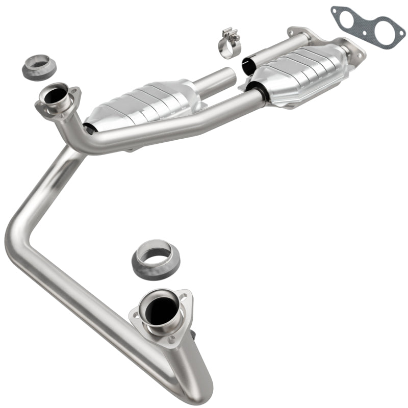 MagnaFlow Conv DF GM Truck/Suv Dual Outlet 96 - eliteracefab.com