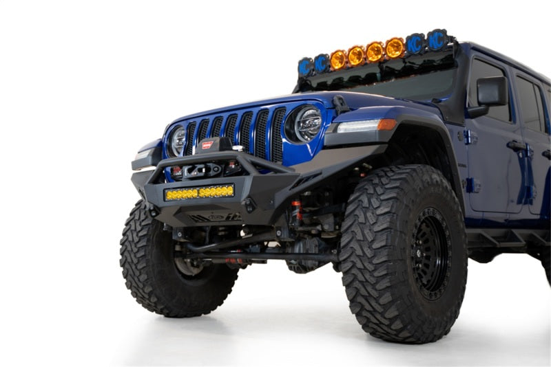 Addictive Desert Designs 18-23 Jeep Wrangler JL/JT Stealth Fighter Front Bumper Addictive Desert Designs