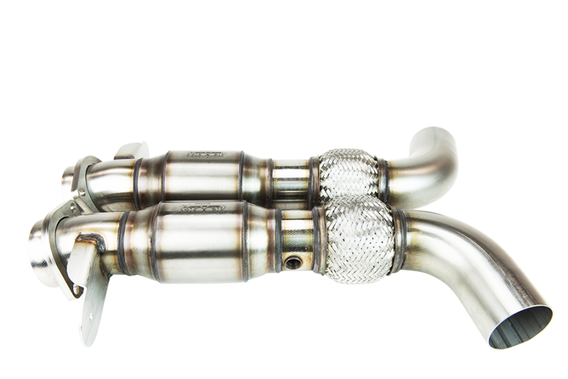 Kooks 2015+ Ford Mustang GT350 5.2 Complete Competition Exhaust (Headers/Green Cat X-Pipe/Axle Back) - eliteracefab.com