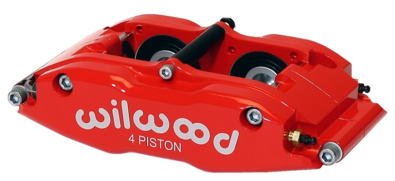 Wilwood Caliper-BNSL4R-Red 1.75in Pistons 1.25in Disc Wilwood