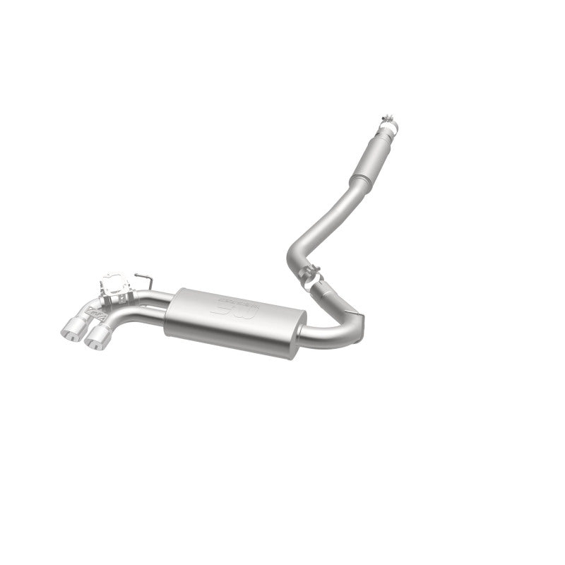 MagnaFlow CB SS 2.5/3in Dual Straight DS Rear Ext 3in Tip 12-15 BMW 328i /428i 2.0L Coupe Sedan Magnaflow