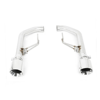 Mishimoto 2015+ Ford Mustang Axleback Exhaust Race w/ Polished Tips - eliteracefab.com