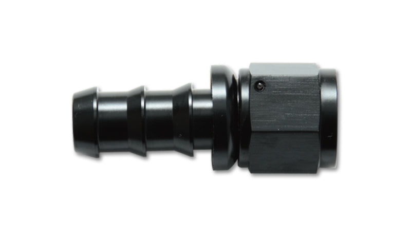 Vibrant -4AN Push-On Straight Hose End Fitting - Aluminum - eliteracefab.com