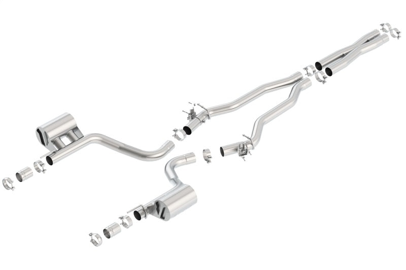 2015-2021 Dodge Challenger SRT Hellcat Cat-Back Exhaust System ATAK Part # 140646 - eliteracefab.com