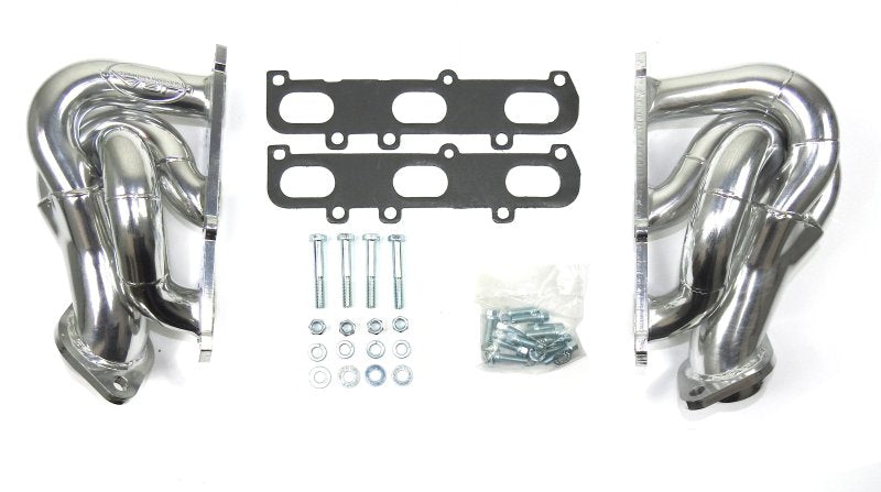 JBA 11-17 Ford F-150 3.5/3.7L V6 1-5/8in Primary Silver Ctd Cat4Ward Header JBA