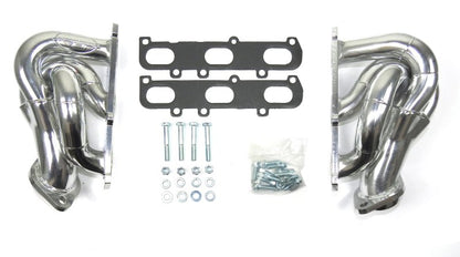 JBA 11-17 Ford F-150 3.5/3.7L V6 1-5/8in Primary Silver Ctd Cat4Ward Header JBA