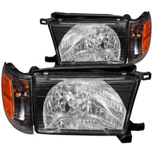 Load image into Gallery viewer, ANZO 1999-2002 Toyota 4Runner Crystal Headlights Black - eliteracefab.com