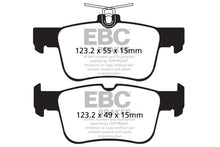 Load image into Gallery viewer, EBC 13+ Ford Fusion 1.6 Turbo Ultimax2 Rear Brake Pads - eliteracefab.com