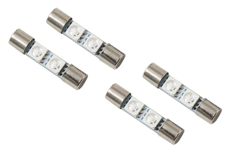Diode Dynamics 28mm SMF2 LED Bulb - Red Set of 4 Diode Dynamics