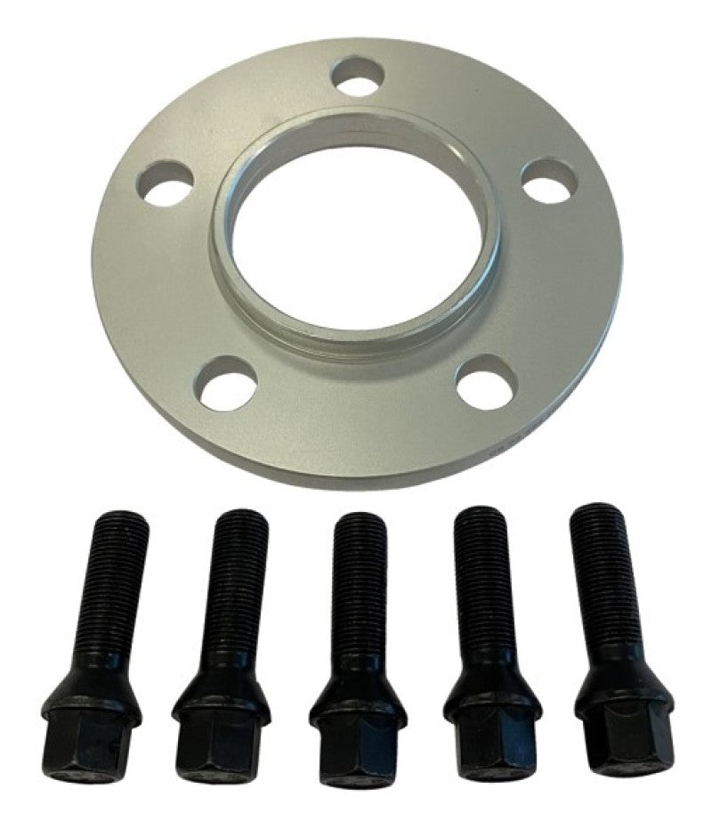 BBS 10mm Spacer Kit BMW 5x120 CB 72.5 - 14x1.25 Bolts (1 Spacer & 5 Black Lug Bolts) 09.50.370